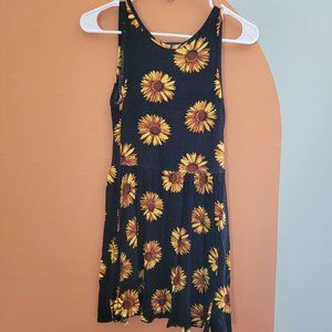 Ocean Drive Sunflower Mini Dress (S)